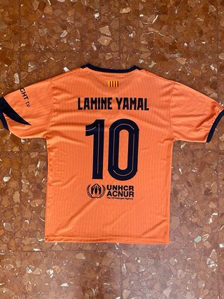 Camiseta Fútbol Nike Naranja