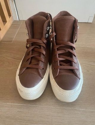 Zapatillas Converse Piel Marrones