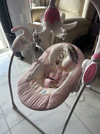 Mecedora para bebé con sonido