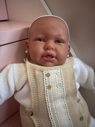 Muñeca bebé cuerpo tela
