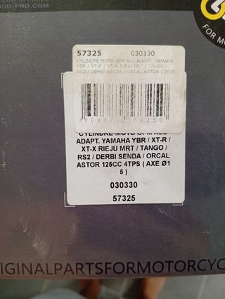 Vendo kit completo de cilindro