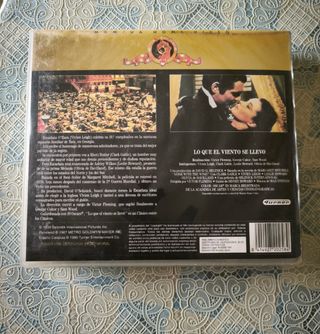 Lo que el viento se llevó VHS (2 cintas)
