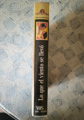 Lo que el viento se llevó VHS (2 cintas)