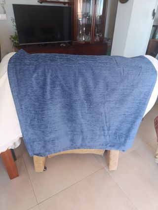 Tela pantalón fallero azul