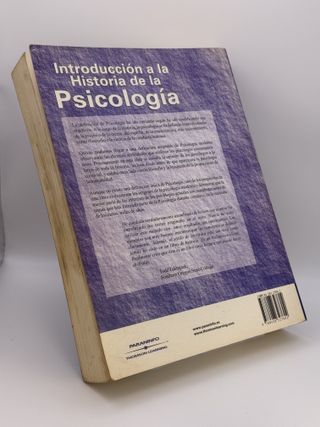 Introducción a la Historia de la Psicología 