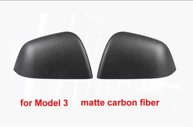 Carcasas carbono Tesla Model 3 Highland