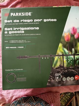 Set de riego por goteo Parkside 25m