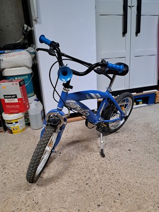 Bicicleta infantil 16 azul