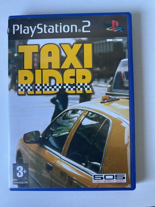 Taxi Rider PS2 (PlayStation 2) MISPRINT ERROR
