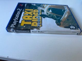 Taxi Rider PS2 (PlayStation 2) MISPRINT ERROR