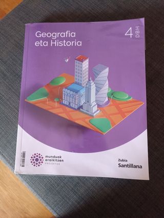 Libro Geografía eta Historia 4 DBH