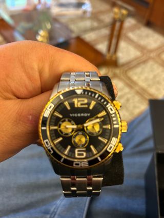 Reloj Viceroy Dorado y Negro