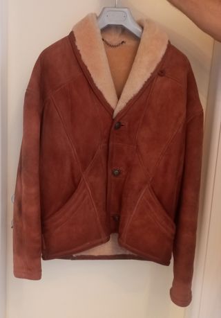 Giubbotto Montone Uomo Tg 48 italiana veste grande