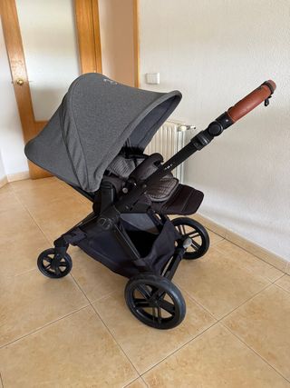 carro de bebé Jane Muum Gris/negro