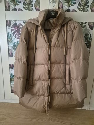 Plumas Zara Camel Talla XL 