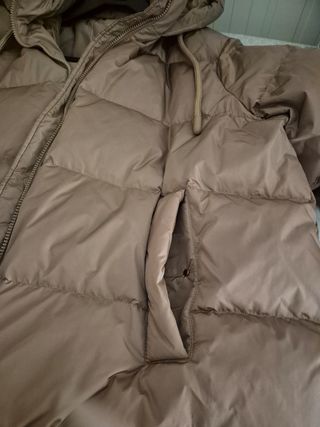 Plumas Zara Camel Talla XL 