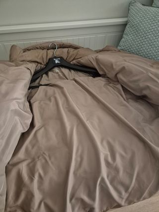 Plumas Zara Camel Talla XL 