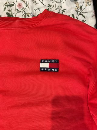Sudadera Tommy Jeans Roja