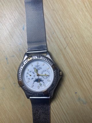 Reloj Breitling Oro y Plata