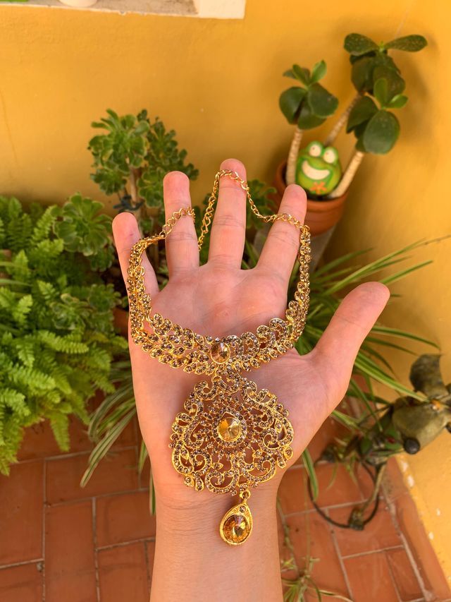 Conjunto Joyas Árabes Doradas