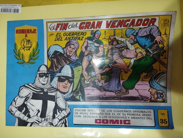 El Fin del Gran Vengador, número 35.