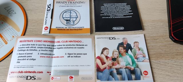 Caja Nintendo DS (sin juego) Más Brain Training
