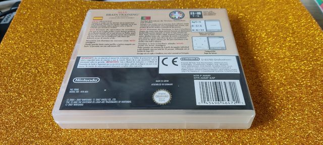 Caja Nintendo DS (sin juego) Más Brain Training