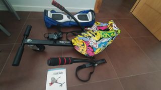 Hoverboard con asiento y accesorios