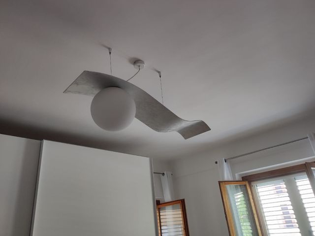 Lampadario moderno camera da letto