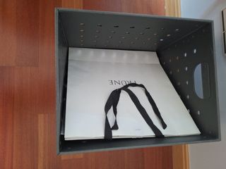 Caja Almacenamiento Ikea Grande Marrón