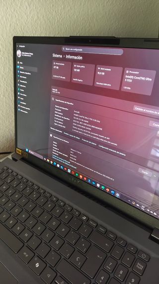 Portátil Acer Aspire 16 Gris
