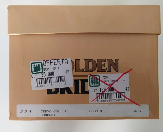 Scarpe uomo Golden Bridge marroni