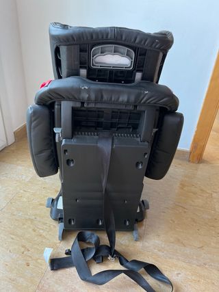Silla de coche Isofix SPS negra. grupos 1,2,3