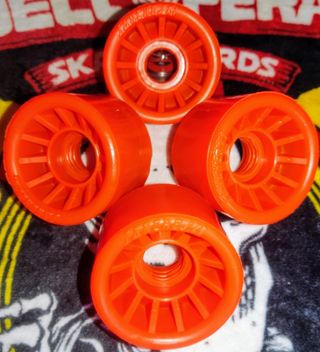 Ruedas Skate Old School Sancheski Naranjas