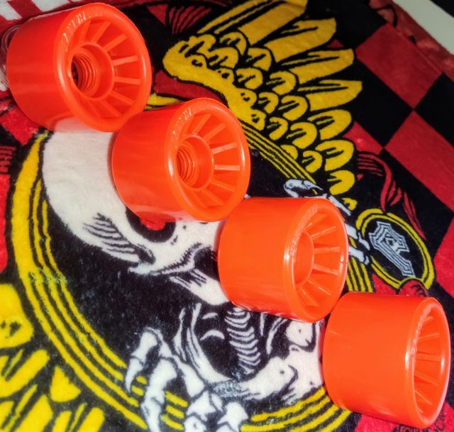 Ruedas Skate Old School Sancheski Naranjas