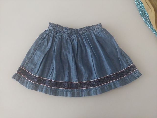 Falda tejana Massimo Dutti niña 5-6 años