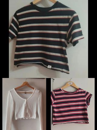 Lote 3 Camisetas Talla XS