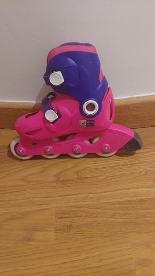 Patines niña talla 28-30 + protectores