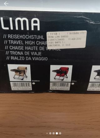 Trona Concord Lima Roja