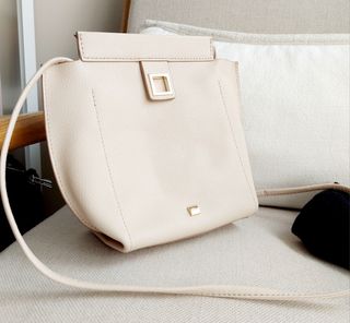 Bolso bandolera PG beige
