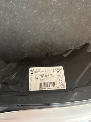 Faro Izquierdo Renault Captur 2017-2019