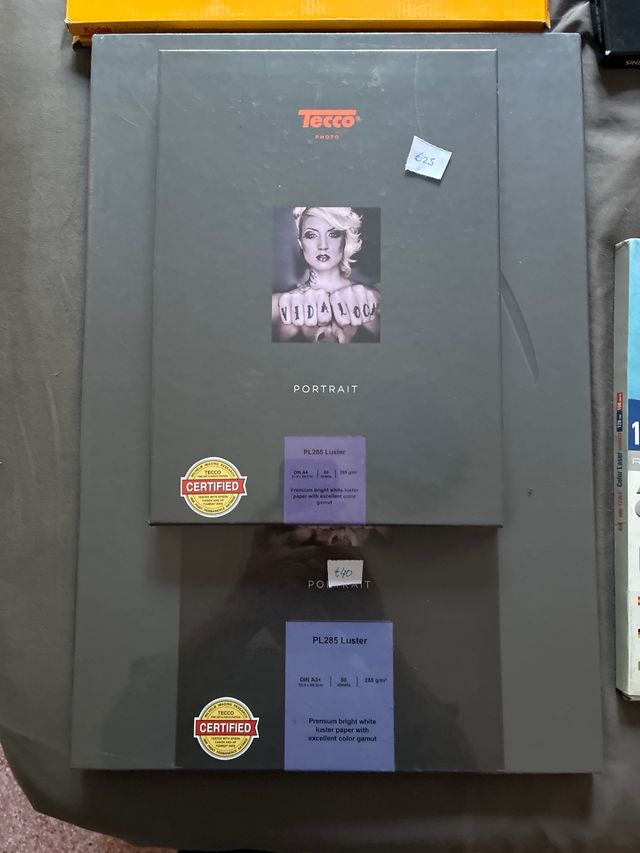 Papeles fotográficos profesionales SIHL Masterclas