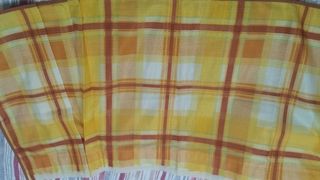 Juego Completo  de Cortinas Melocotón y Amarillo