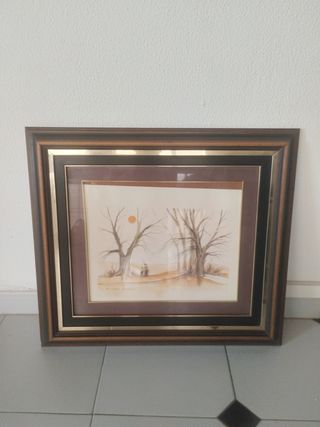 Cuadro de madera