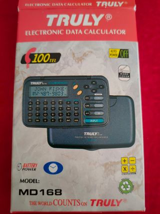 Calcolatrice Truly MD 168 100 Memory