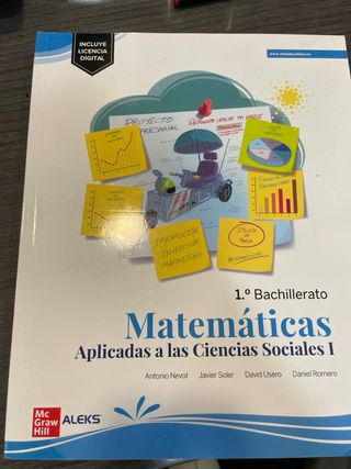 Matemáticas Aplicadas a las Ciencias Sociales 1...