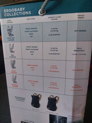 Mochila Ergobaby 360