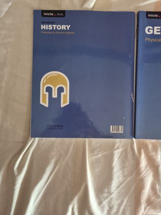 Libros de geography y history en ingles de 1 ESO