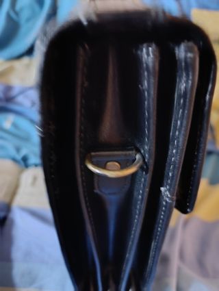 Maletín Vintage Piel Negra