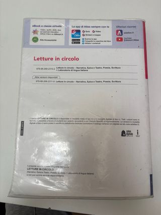LETTURE IN CIRCOLO narrativa,epica,poesia